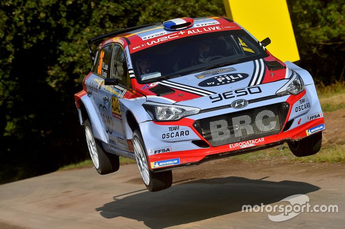 Pierre Louis Loubet, Vincent Landais, Hyundai I20 R5, BRC Racing Team