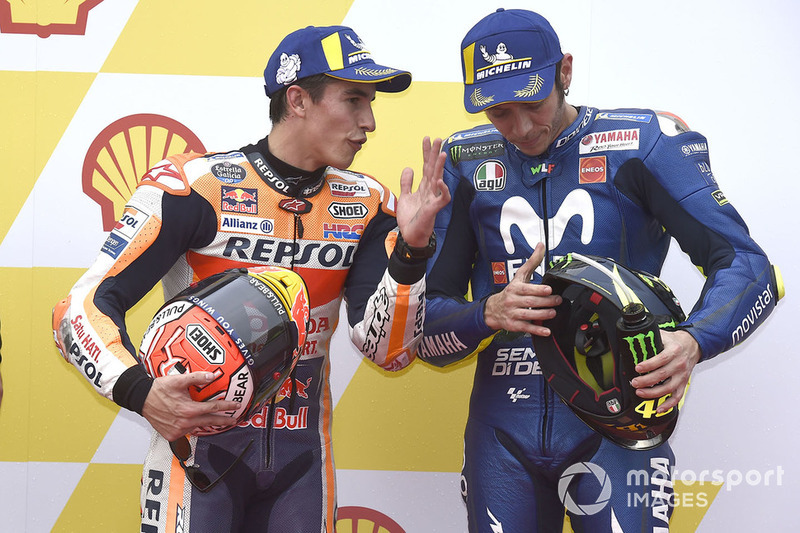 Марк Маркес, Repsol Honda Team, Валентино Россі, Yamaha Factory Racing
