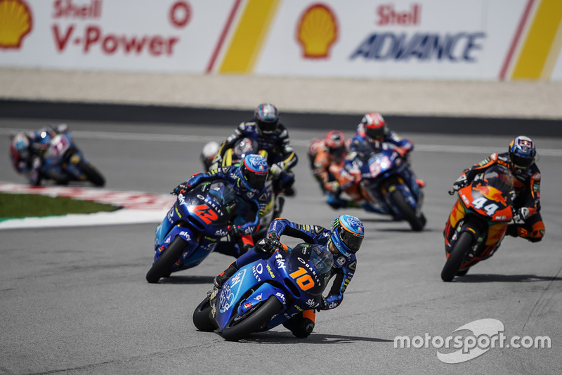 Francesco Bagnaia, Sky Racing Team VR46, Luca Marini, Sky Racing Team VR46, Miguel Oliveira, Red Bull KTM Ajo