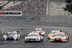 Gary Paffett, Mercedes-AMG Team HWA, Mercedes-AMG C63 DTM, Jamie Green, Audi Sport Team Rosberg, Aud