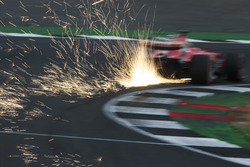 Funkenflug: Sebastian Vettel, Ferrari SF70H