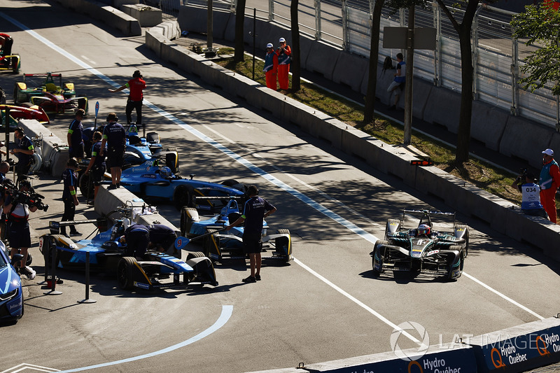 Pit stop Sébastien Buemi, Renault e.Dams
