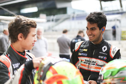 Jehan Daruvala, Josef Kaufmann Racing y Lando Norris, Josef Kaufmann Racing