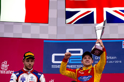Podium: winner Jordan King, Racing Engineering