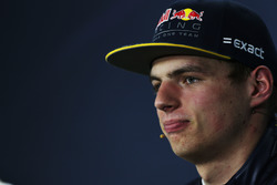 Max Verstappen Red Bull Racing nella conferenza stampa FIA