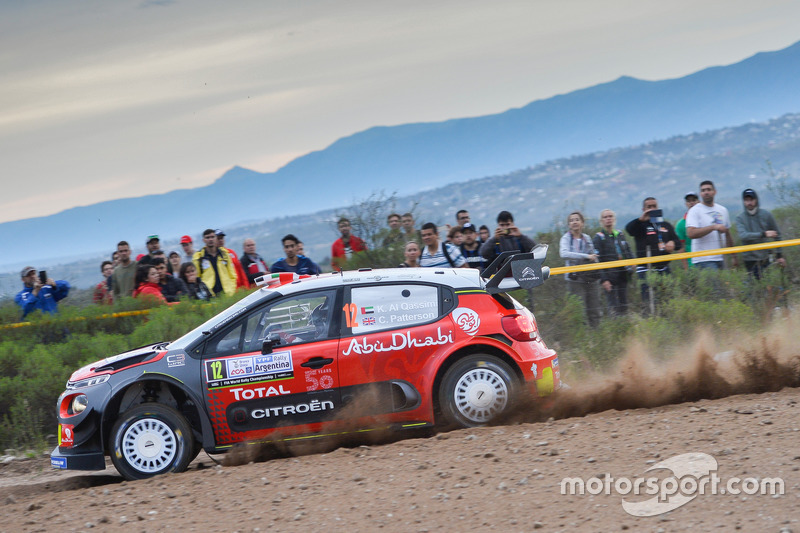 Khalid Al-Qassimi, Chris Patterson, Citroën C3 WRC, Citroën World Rally Team