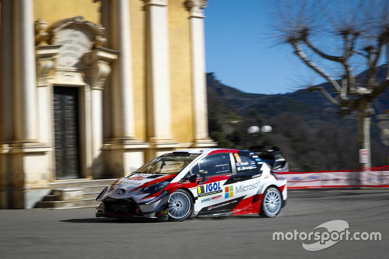 Отт Тянак и Мартин Ярвеоя, Toyota Yaris WRC