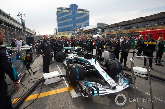 Ingenieros de Valtteri Bottas, Mercedes AMG F1 W09