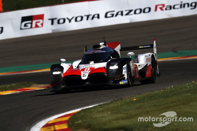 #8 Toyota Gazoo Racing Toyota TS050: Sébastien Buemi, Kazuki Nakajima, Fernando Alonso