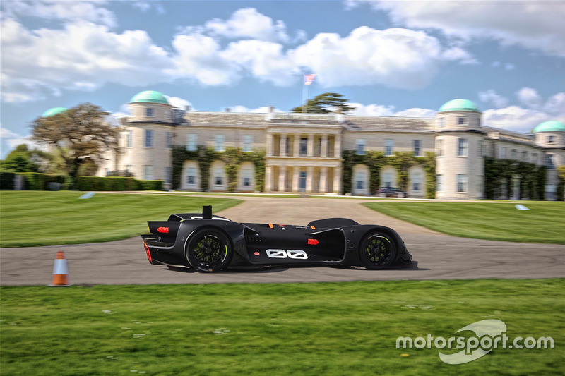 Roborace dipacu di Goodwood House