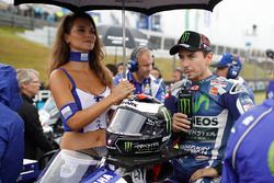 Grid girl of Jorge Lorenzo, Yamaha Factory Racing