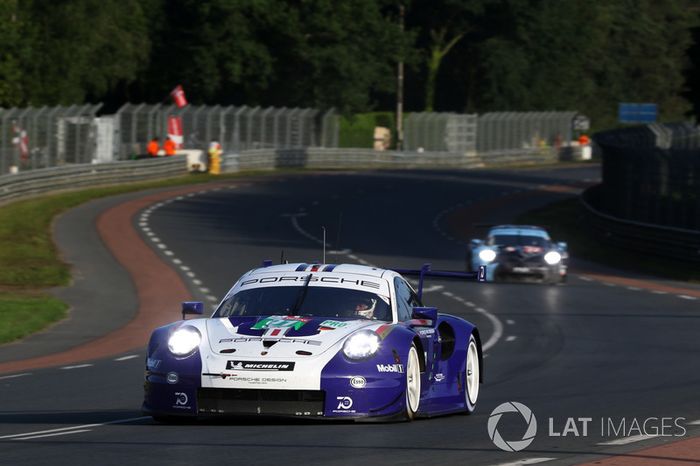 #91 Porsche GT Team Porsche 911 RSR: Richard Lietz, Gianmaria Bruni, Frédéric Makowiecki