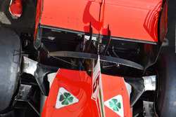Ferrari SF71H, dettaglio dell'ala posteriore