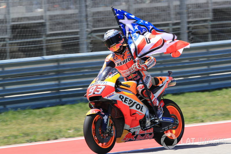 Yarış galibi Marc Marquez, Repsol Honda Team