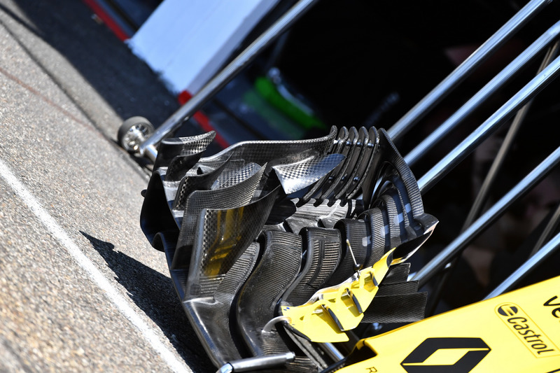 Renault Sport F1 Team R.S. 18 front wing detail