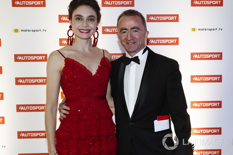 Paddy Lowe, Williams Martini Racing Formula 1 y su mujer