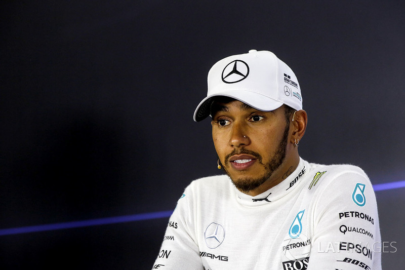 Lewis Hamilton, Mercedes AMG F1 in the Press Conference