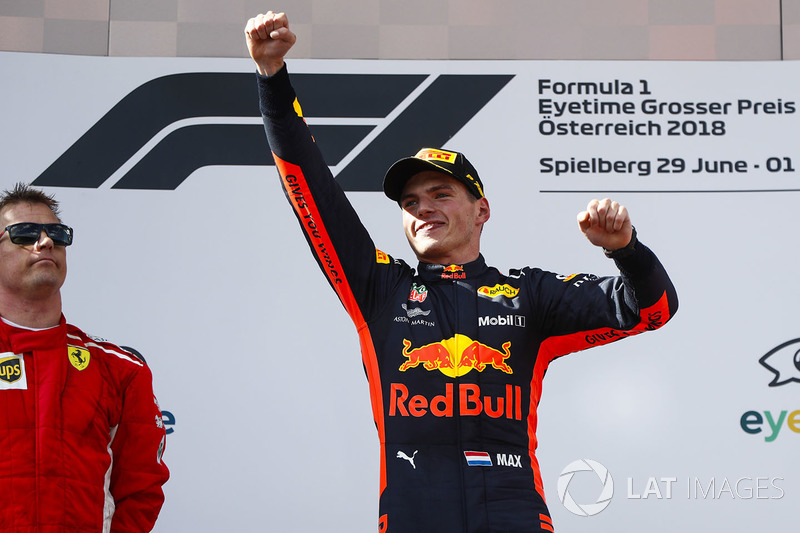 3. Max Verstappen - Letzter Sieg: Großer Preis von Österreich 2018 für Red Bull