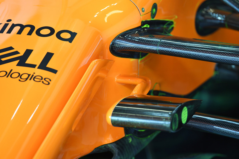 McLaren MCL33 ön süspansiyon detay