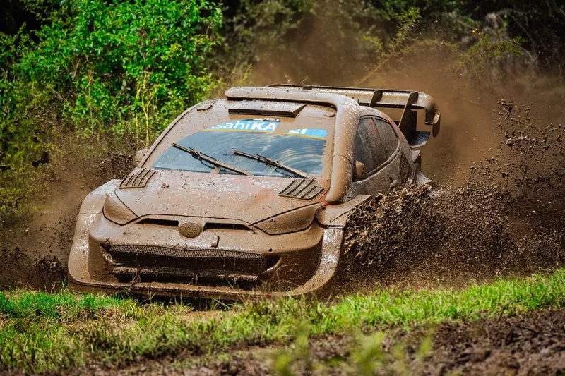 Sami Pajari, Marko Salminen, Toyota Gazoo Racing WRT2 Toyota GR Yaris Rally1