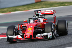 Kimi Räikkönen, Ferrari SF16-H mit Cockpitschutz