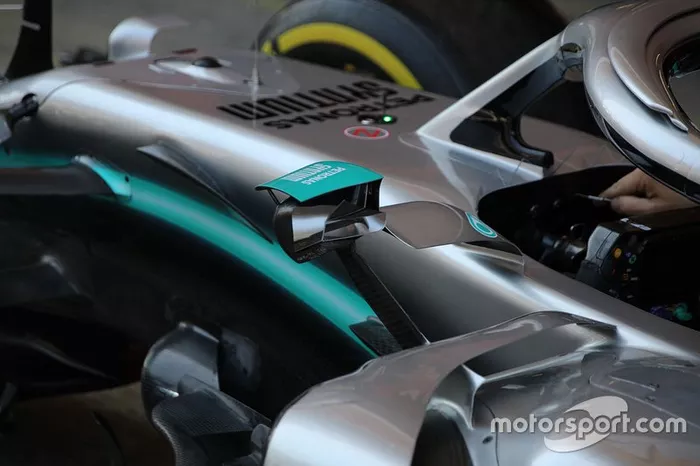 Mercedes AMG F1 technical detail