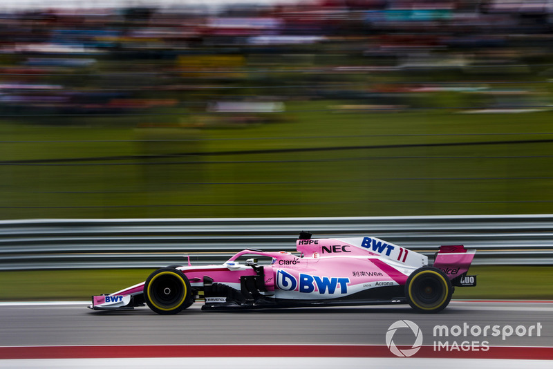 10º Sergio Perez, Racing Point Force India VJM11