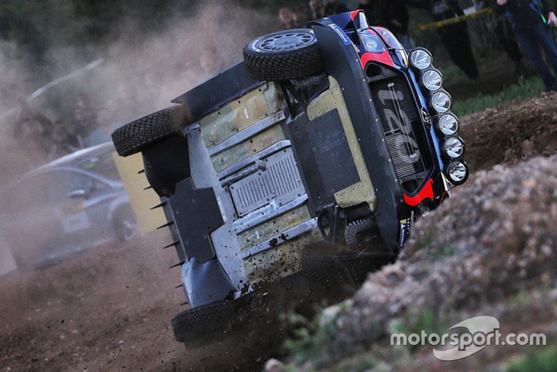 L'incidente di Thierry Neuville, Nicolas Gilsoul, Hyundai New i20 WRC, Hyundai Motorsport