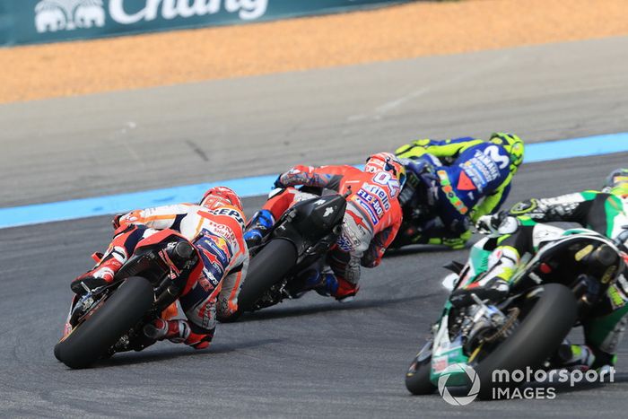 Valentino Rossi, Yamaha Factory Racing, Andrea Dovizioso, Ducati Team, Marc Marquez, Repsol Honda Team, Crutchlow MotoGP