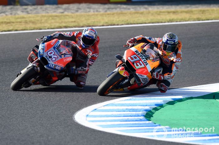 Andrea Dovizioso, Ducati Team, Marc Marquez, Repsol Honda Team