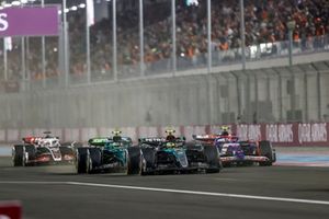 Lewis Hamilton, Mercedes F1 W15, Fernando Alonso, Aston Martin AMR24, Yuki Tsunoda, RB F1 Team VCARB 01, Kevin Magnussen, Haas VF-24 