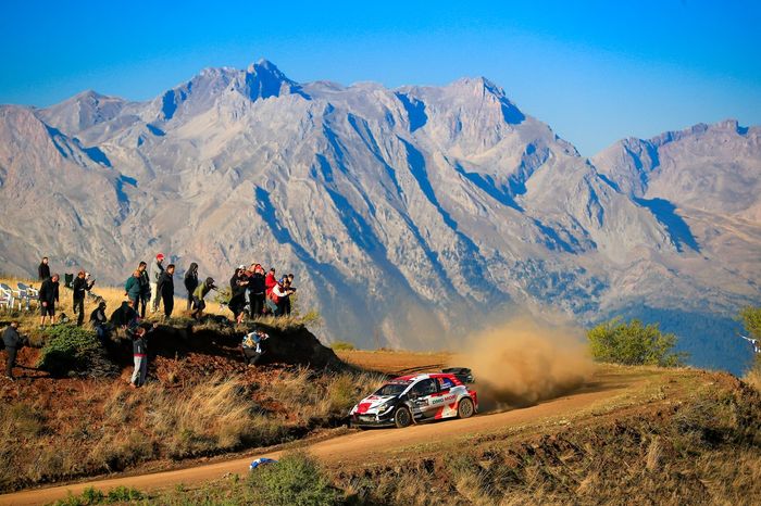 Elfyn Evans, Scott Martin, Toyota Gazoo Racing WRT Toyota Yaris WRC