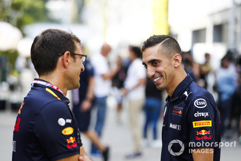 Sebastien Buemi, pilote d'essais et de réserve, Red Bull Racing