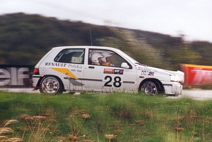 Bogdan Herink, Barbara Stępkowska, Renault Clio Williams
