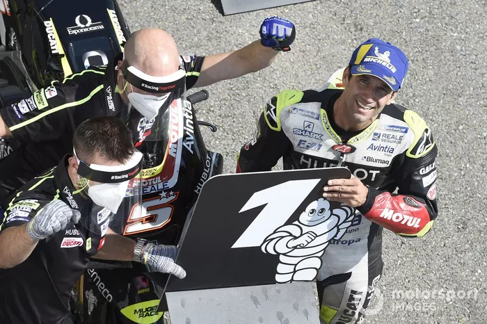 Ganador de la pole Johann Zarco, Avintia Racing