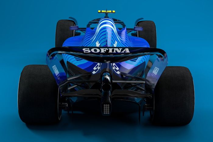 Boceto del Williams F1 para 2022