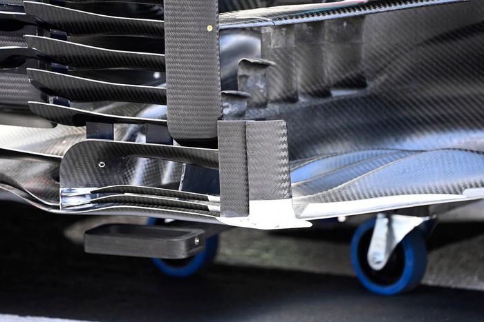 Detalle del Aston Martin AMR21