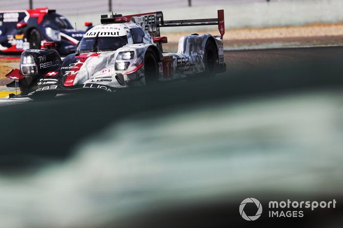 #1 Rebellion Racing Rebellion R-13 - Gibson: Bruno Senna, Gustavo Menezes, Norman Nato 