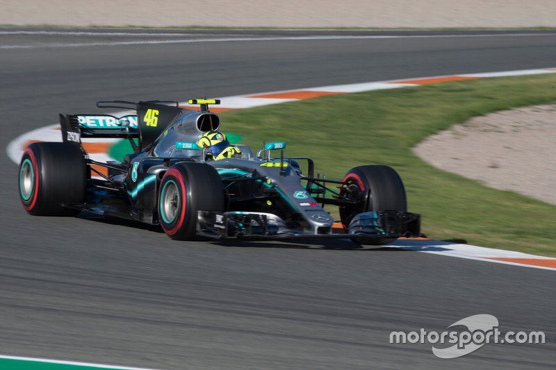 Valentino Rossi, Mercedes-AMG F1 W08