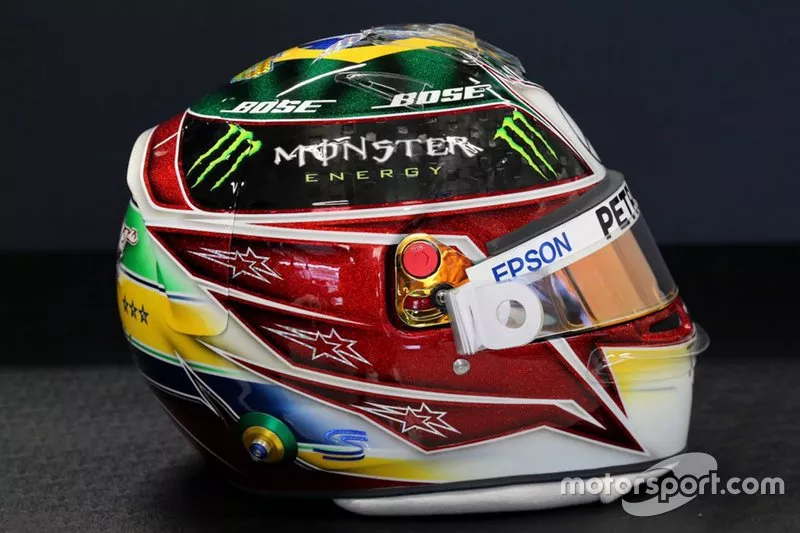 Capacete de Lewis Hamilton, Mercedes AMG F1