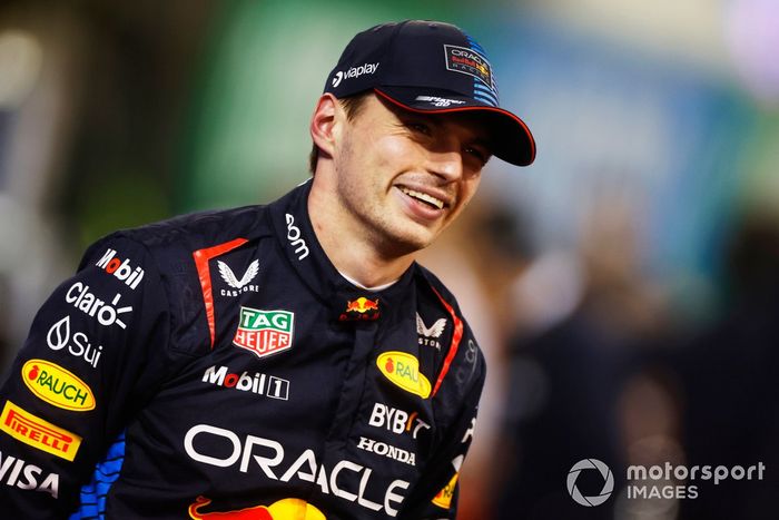 Pole man Max Verstappen, Red Bull Racing