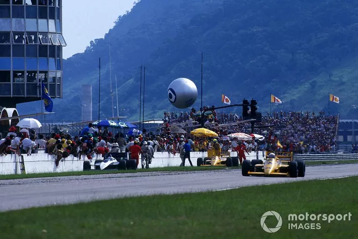 中嶋悟(1987年ブラジルGP)
