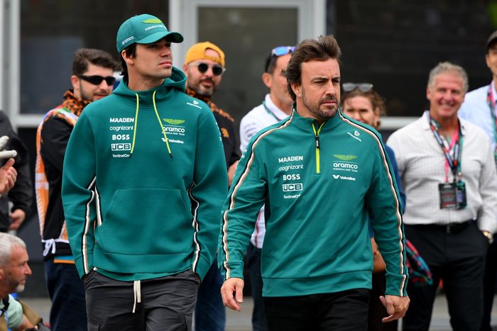 Lance Stroll, Aston Martin Racing, Fernando Alonso, Aston Martin Racing