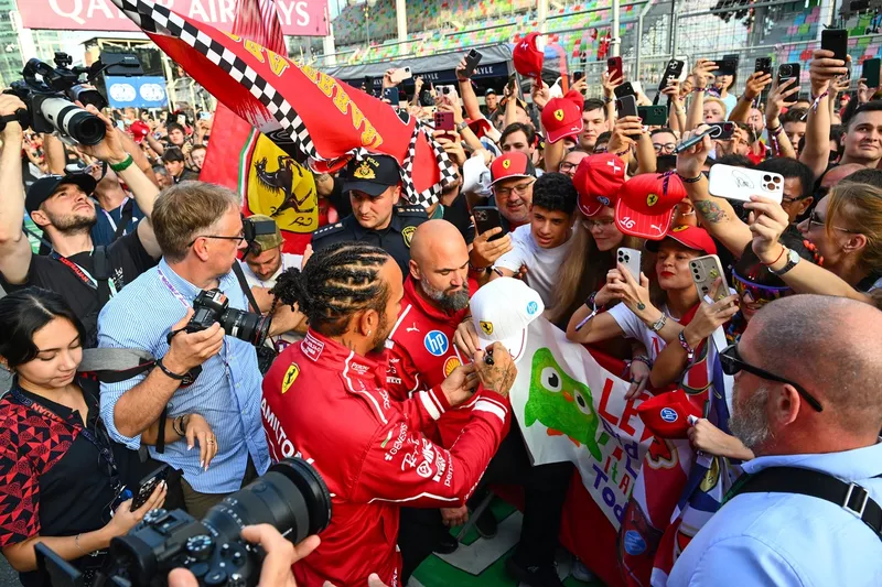 Lewis Hamilton, Ferrari