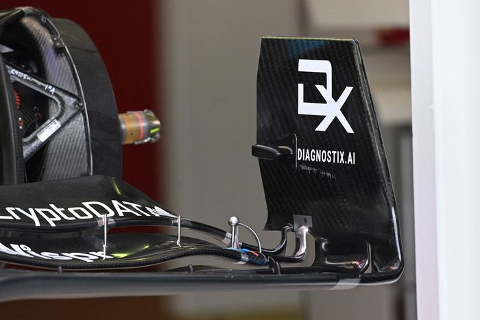 Detalle técnico del Alfa Romeo C43