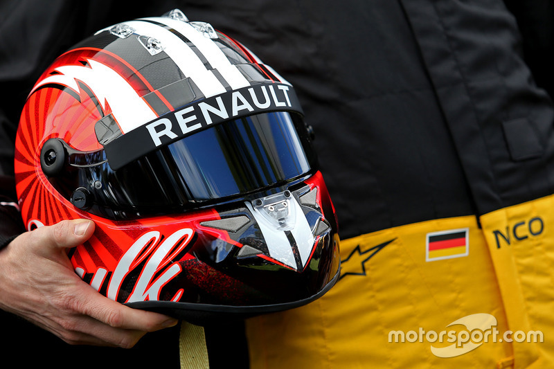 Helm von Nico Hülkenberg, Renault Sport F1 Team