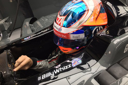 Romain Grosjean, Haas F1 Team VF-17 with #BillyWhizz signage