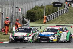 Norbert Michelisz, Honda Racing Team JAS, Honda Civic WTCC, Mehdi Bennani, Sébastien Loeb Racing, Citroën C-Elysée WTCC