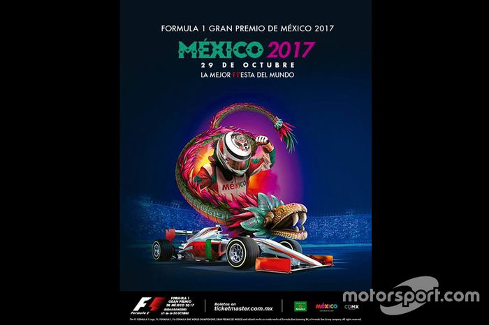 Poster del GP de México 2017