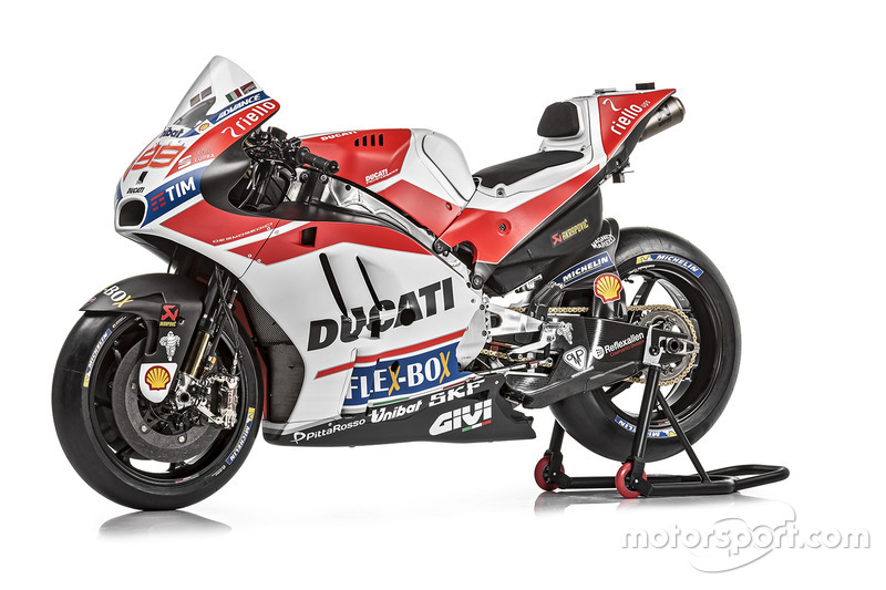 La livrée de la Ducati Desmosedici GP17